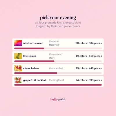 11 pick your evening