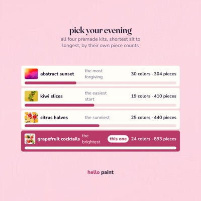 11 pick your evening